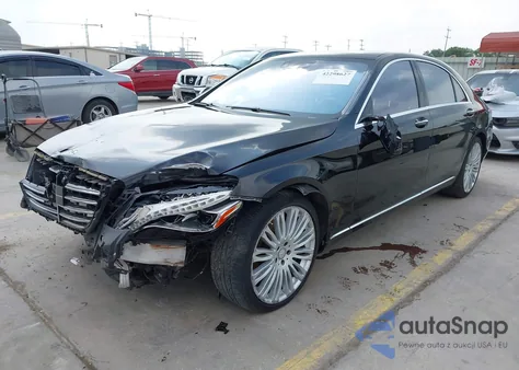 2016 Mercedes-Benz S 550 z USA, uszkodzony, nr VIN WDDUG8CB1GA263505